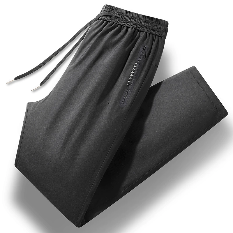 Зимние прямые пуховые брюки трансграничные наружные брюки мужские спортивные штаны