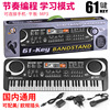 Synthesizer, universal piano, music microphone, musical instruments, toy, 61 keys, early education, wholesale