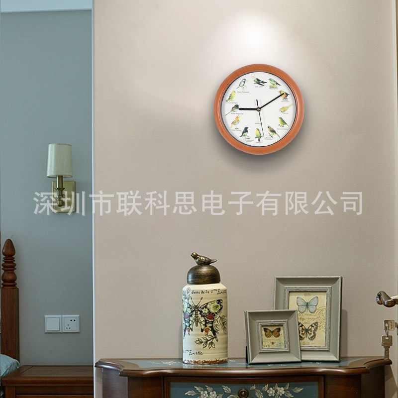 Venta caliente transfronteriza reloj de llamada de pájaro retro americano creativo reloj de cuco reloj para sala de estar