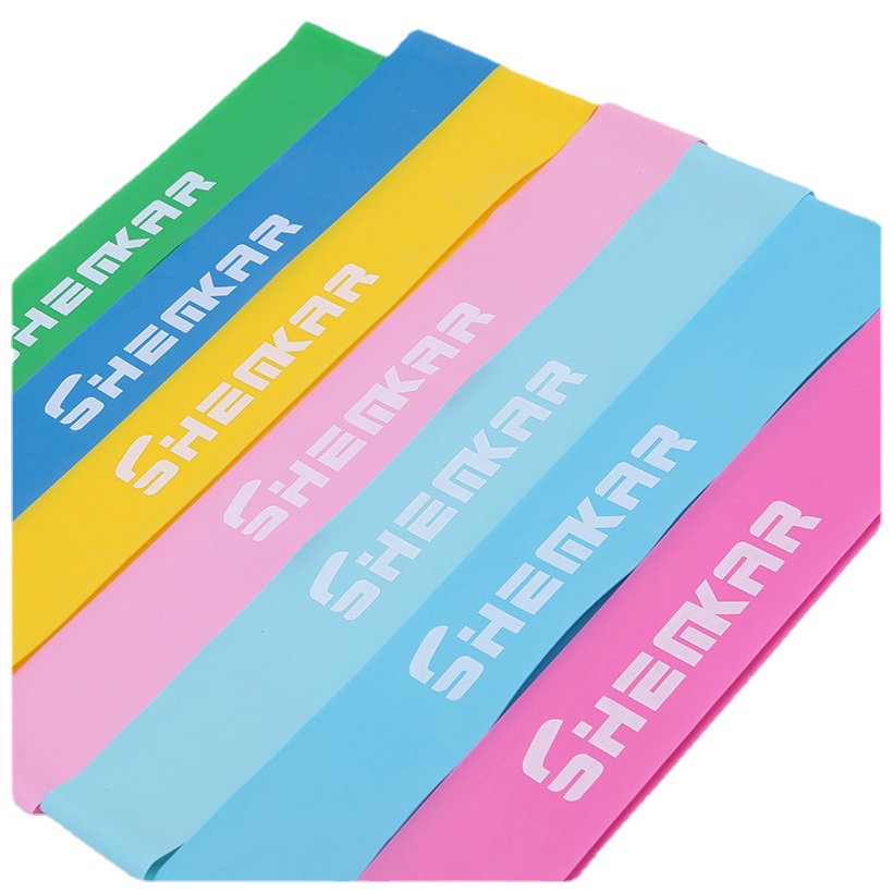 乳胶拉力带瑜伽拉力带 健身环形拉力带阻力带 橡胶拉伸带拉力带