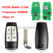����2023�ִ�G80 Genesis 4�����ܿ�95440-T1100 CHIP:47 433MHZ