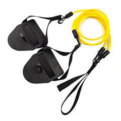 Multifunctional Resistance Band Land Swimming Training Arm Trainer Elastic Band Freestyle Stroke Hand Paddle Resistance Band Wholesale