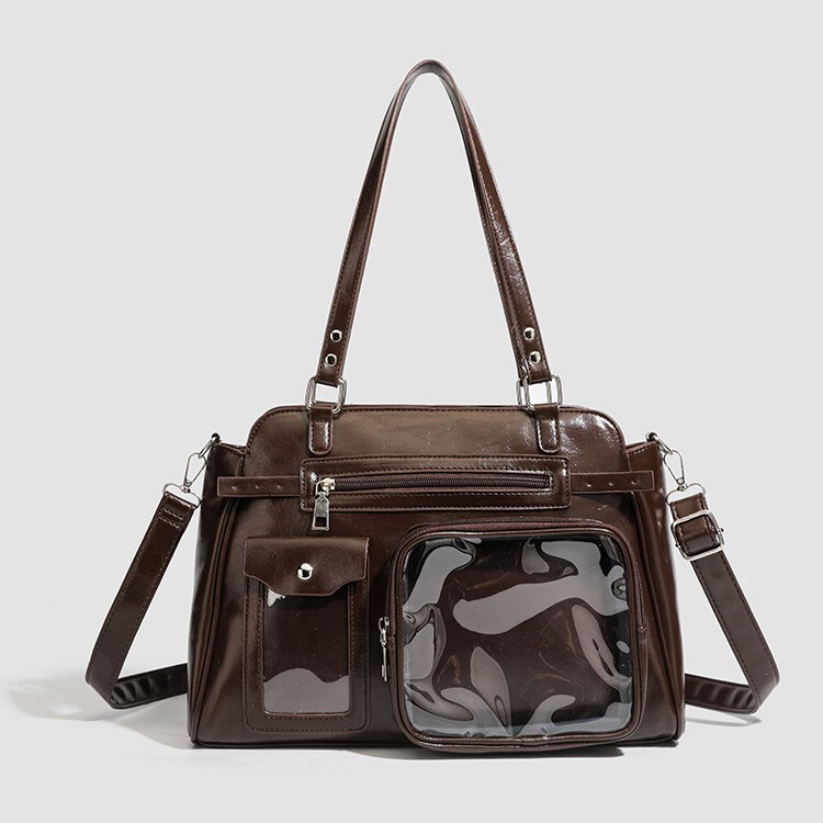 2025 New Large-Capacity Anime-Style Uniform Ita Bag, Fashionable and Simple, Fan-Inspired College Style Shoulder Tote Bag 2025 New Large-Capacity Anime-Style Uniform Ita Bag, Fashionable and Simple, Fan-Inspired College Style Shoulder Tote Bag