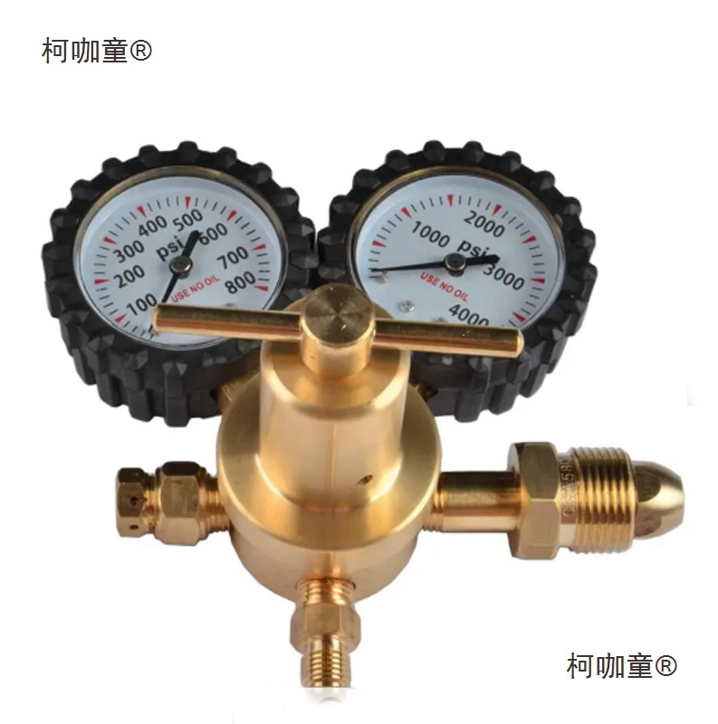 外贸出口越南G5/8内牙全铜高压N2减压阀氮气减压阀氮气表内麦太保