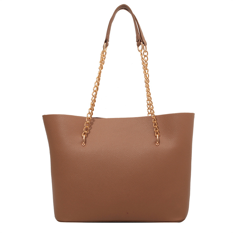 Women's Tote Shoulder Bag With Chain Handle European Style Bag_voghion.com