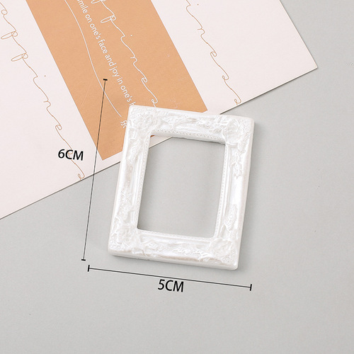 diy baby ink pad handmade materials creative resin simulation size photo frame epoxy phone case jewelry accessories