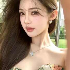 法式复古夏季午后杏茶辣妹印花抹胸背心女纯欲风露肩显瘦短款上衣