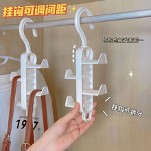 家用L型无痕挂包免打孔挂钩衣物置物架手提包钥匙可叠加收纳架子