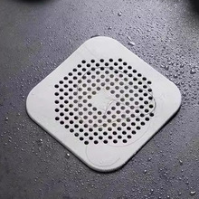 厨房水槽过滤网浴室下水道毛发过滤垫菜盆水池地漏盖头发防堵神器