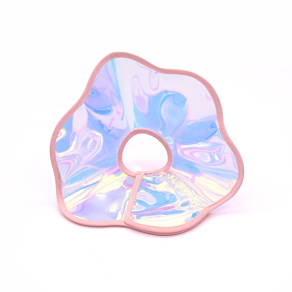 Pet Elizabeth Circle Cat Funda suave impermeable anti-mordedura Collar de gato Anillo anti-lamiendo lindo cachorro Perrito de vergüenza Perro