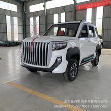 电动汽车成人款代步车新能源汽车冷暖空调油电两用低速电动四轮车