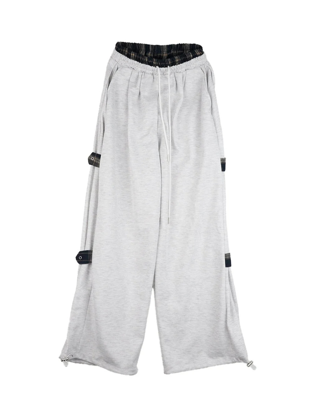 Otoño y invierno nuevos pantalones rectos europeos y estadounidenses largos transfronterizos pesados deportivos casuales de piernas anchas pantalones de tendencia hip-hop personales