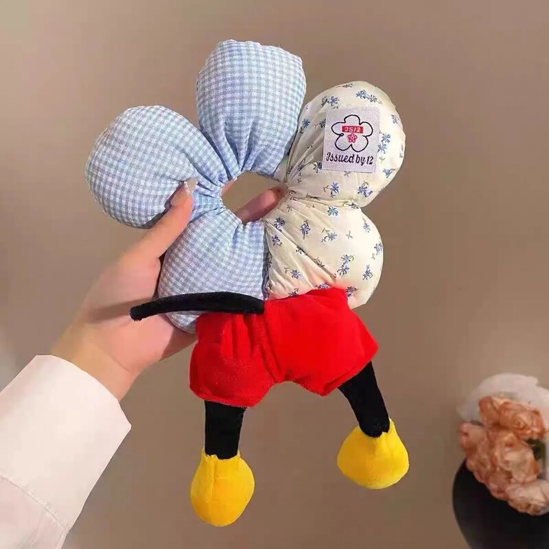 甜美清新蝴蝶结大肠发圈蕾丝花边新款马尾发绳少女头绳发饰批发|undefined