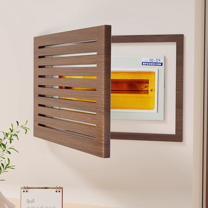 Solid Wood Weak Current Box Cover, No-Drill Decorative Panel for Meter Box, Multimedia Network Cable Box, Electrical Switch Cover, Decorative Hanging Painting Solid Wood Weak Current Box Cover, No-Drill Decorative Panel for Meter Box, Multimedia Network Cable Box, Electrical Switch Cover, Decorative Hanging Painting