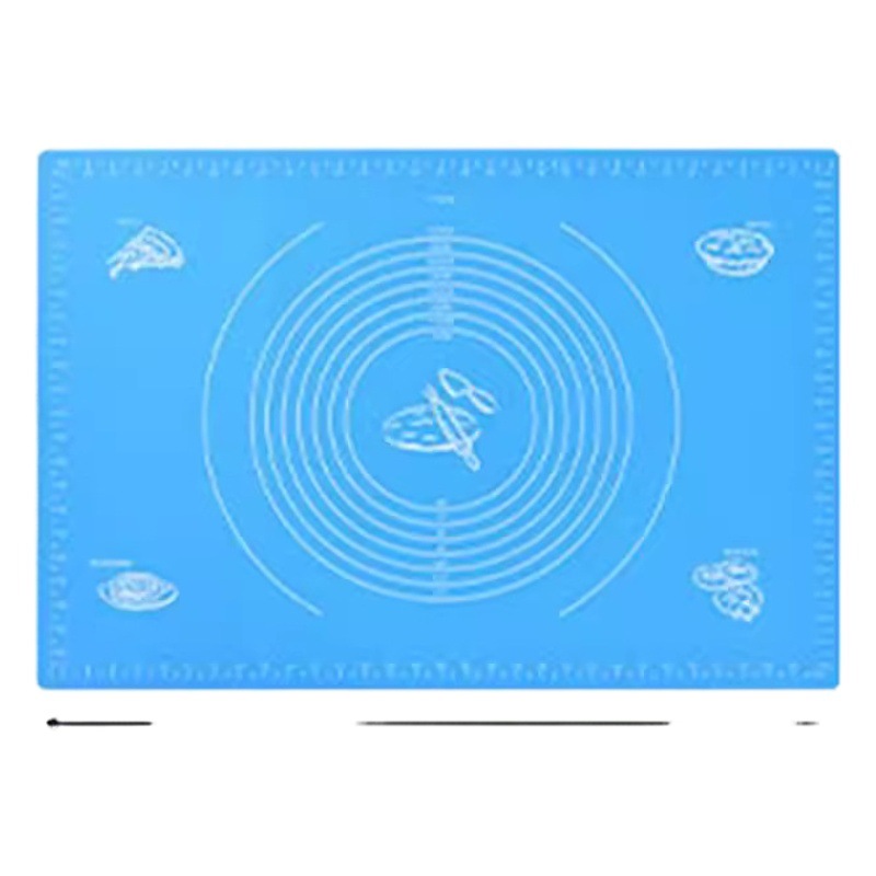 Factory Silicone Kneading Mat Thickening Mat Panel Plastic Chopping Board Non-stick and Mat Home Rolling Mat Baking Tools