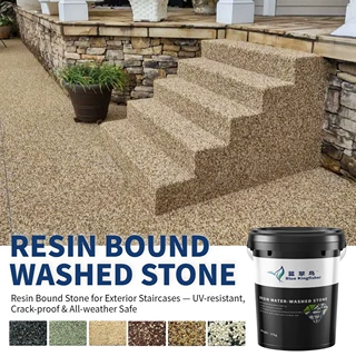 Resin Wash Stone Liquid Paint for Patios