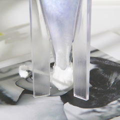 Seal the mouth and plug the holes, white clay DIY aromatherapy candle making to prevent wax leakage, acrylic mold, ultra-light clay 10g