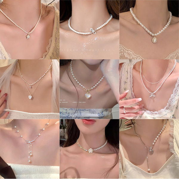 necklace from pearl