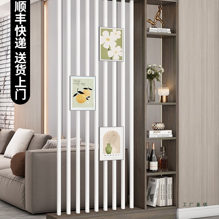 Floor-Standing Screen Partition for Living Room 2025 New Model Home-Use Chinese-Style Creative Partition Facing the Entrance Door Decorative Screen Cabinet