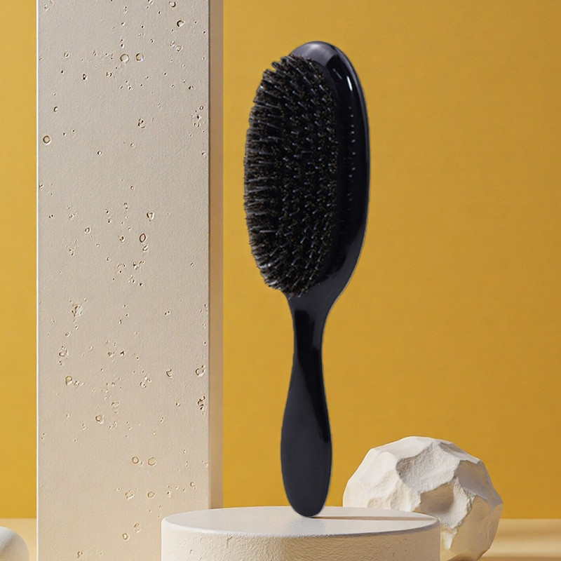 Pein de cabello de cerdas de cerdo dientes de nylon airbag para damas pein de cabello suelto pein de cabello limpio pein de cabello de aire pein de cabello