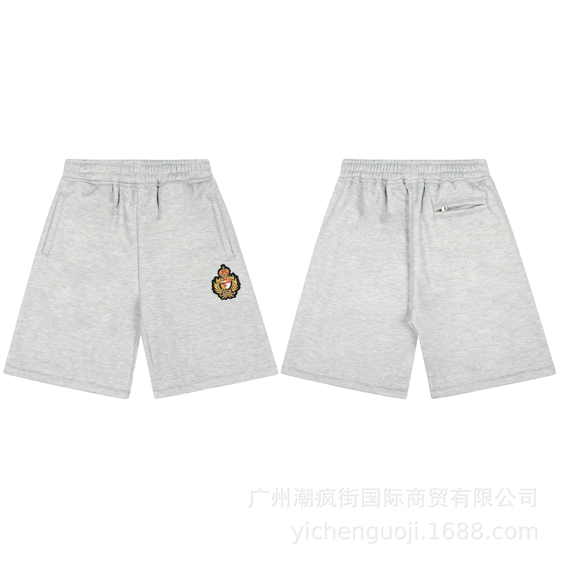Pantalones cortos Alcatraz con estampado de barco, jeans Cortez, estilo hip-hop, skate, casual, marca de moda.