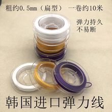 进口diy弹力线杜克线手串水晶珠子手链绳 皮筋耐磨松紧线文玩佛