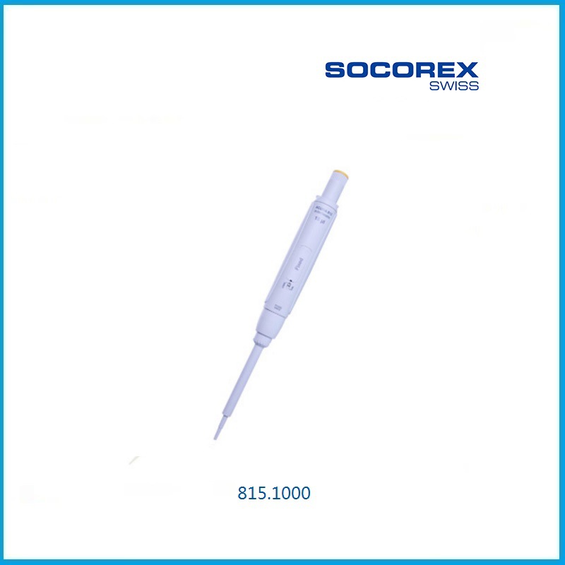 1000μL手动单道固定移液器 货号815.1000 瑞士SOCOREX品牌