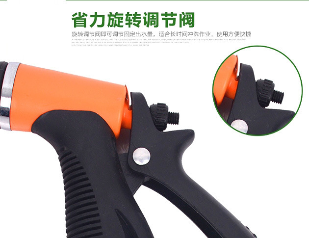 Factory supply 12V car car washer electric high pressure portable water pump all copper household car wash tool water gun