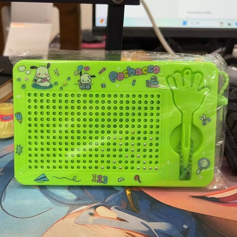 美乐蒂挂件六一儿童节礼物学生解压玩具大号库洛米钢珠画板钥匙扣|undefined