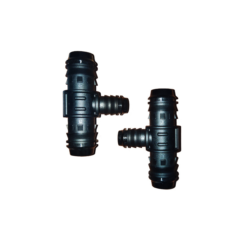 Automobile fuel pipe quick connector Plastic quick connector Diameter T-type tee connector ID13ID18 nylon pipe 5