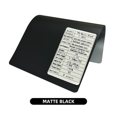 Film Car Wraps, Ppf Automotive | Car paint protective film - tpu-75mil-matte-black-matte-black-lubrizol-152cm15m-5inch49inch