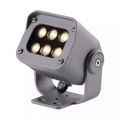 方形投光灯LED室外照明灯6W投射灯草坪射灯户外射柱专用