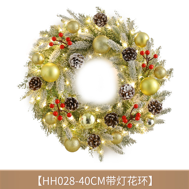 Amazon guirnalda de Navidad árbol de Navidad decoraciones regalo creativo adornos colgantes decoración escena diseño puerta colgante