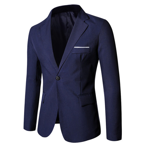 Men's Stylish Slimming Western Style Overcoat with Thick Padding, Korean Version Trendy Cross-border Foreign Trade New Western-style Overcoat