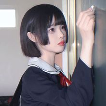 程铭假发女日系jk公主切短发全头套日常可爱减龄bobo仿真波波头