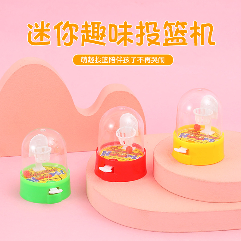 Basket Machine Kidsren's Toy Finger Ejection Small Basketball Shooting Educational Toy Machine Family Interaction 3-6 Years Old