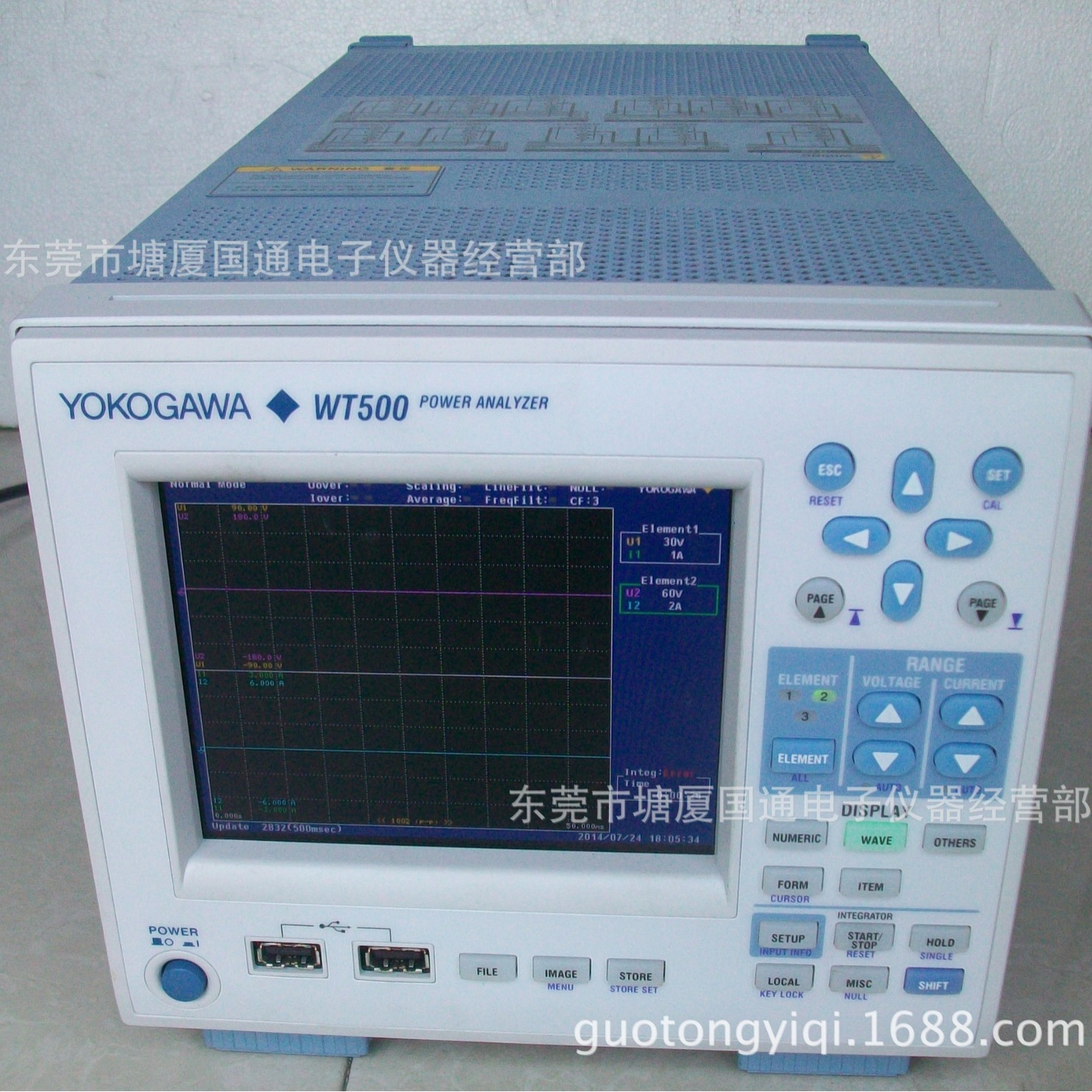 日本横河WT500多功能数字电功率计新到货特价