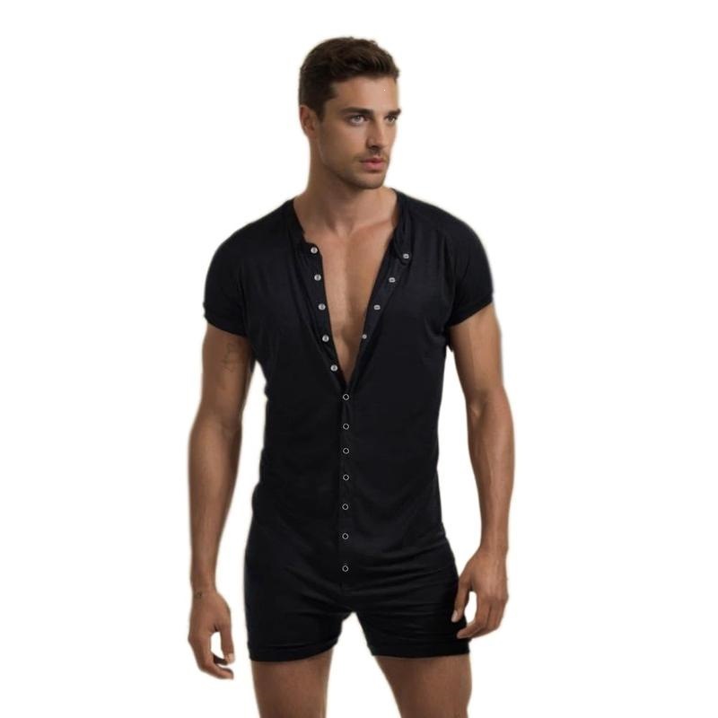 I 54723 Men's Training Jumpsuit Men's One-piece Training Suit