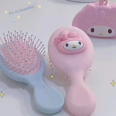 可愛氣囊梳卡通兒童少女家用頭皮按摩小梳子氣墊梳女士長發頭梳