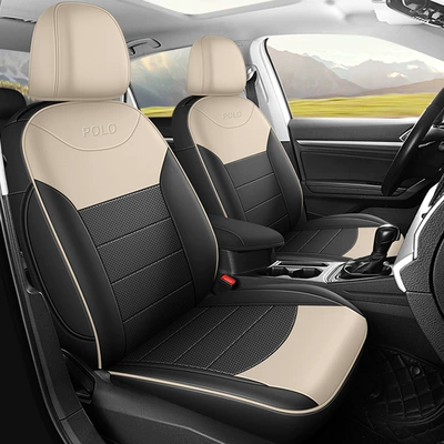Modelə uyğun (Original) oturacaq örtükləri – Volkswagen polo special seat cover - black-to-rice-popular-polo-special-standard-edition-volkswagen-polo