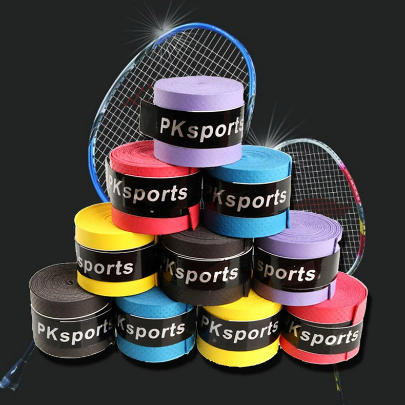 Клей для настольного тенниса Лента для поглощения пота Ручка Кожа Нескользящая Износостойкая Клей для настольного тенниса Лента для поглощения пота Дышащая ракетка для бадминтона