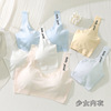 Summer silk sexy sports tube top for elementary school students, vest, underwear, beautiful back