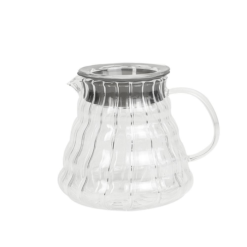 Taza inteligente de vidrio para café hecho a mano V02 taza de filtro tipo goteo de extracción doméstica preparación conjunto de filtros integrados