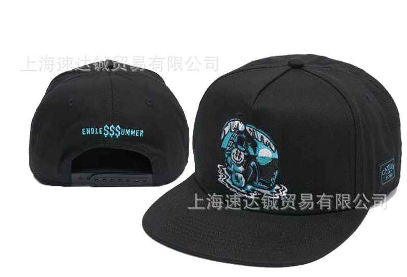 Mayorista comercio exterior sombrero plano sombrero ajuste sombrero sombrero de automóvil sombrero de moda americana sombrero de sol sombrero de sol