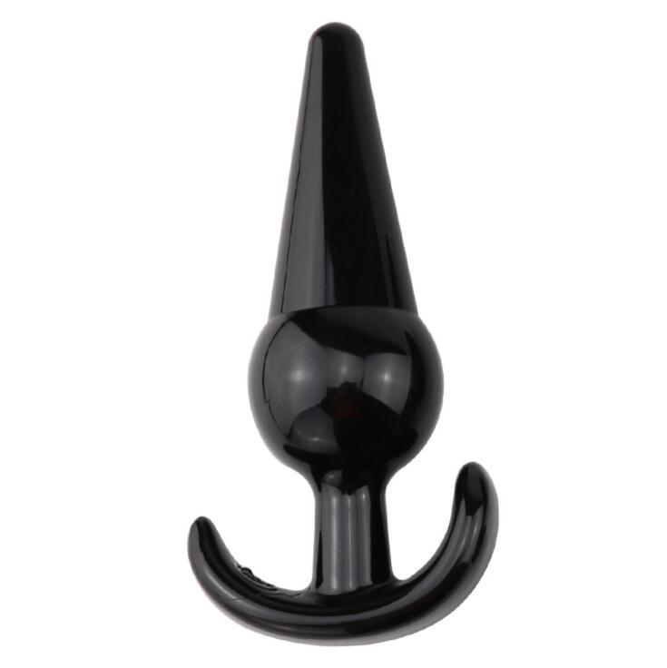 Peak Large Anal Plug, Soft Silicone-Feel Body, Pink One-Piece Design — detail image 5