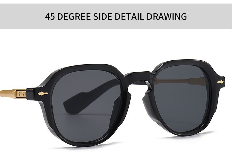 Herren Sonnenbrille Mit Schmalem Rahmen Für Den Streetstyle_voghion.com