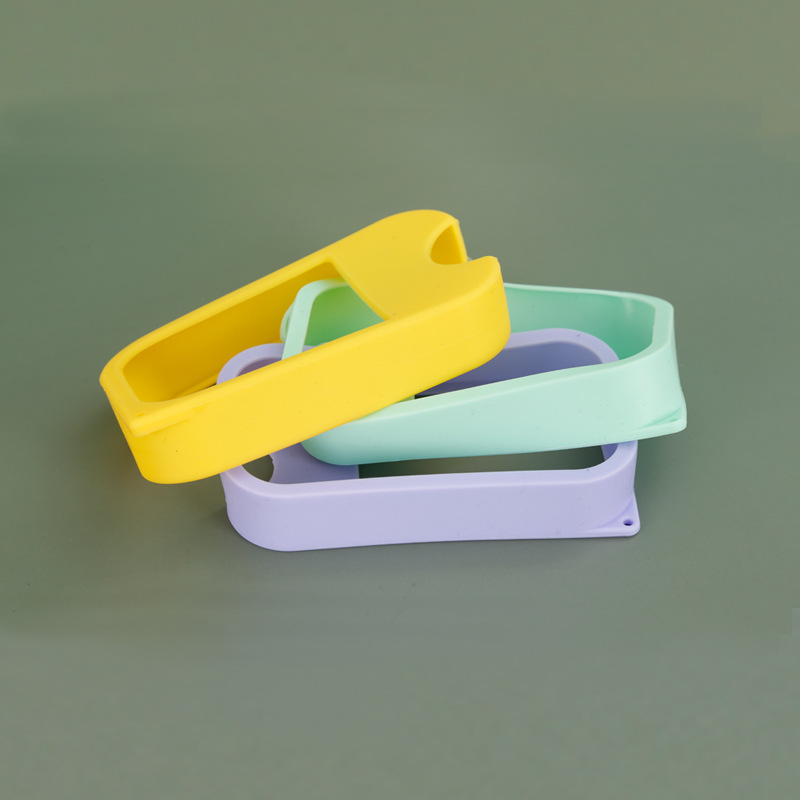 Pulverizador de tarjeta de silicona caso 45ml 50ml de Apple botella de color de silicona caso llavero sub-botella funda protectora