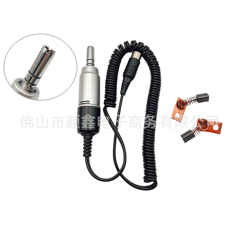 E-handle dental sander handle low speed sander machine head with carbon brush foreign trade