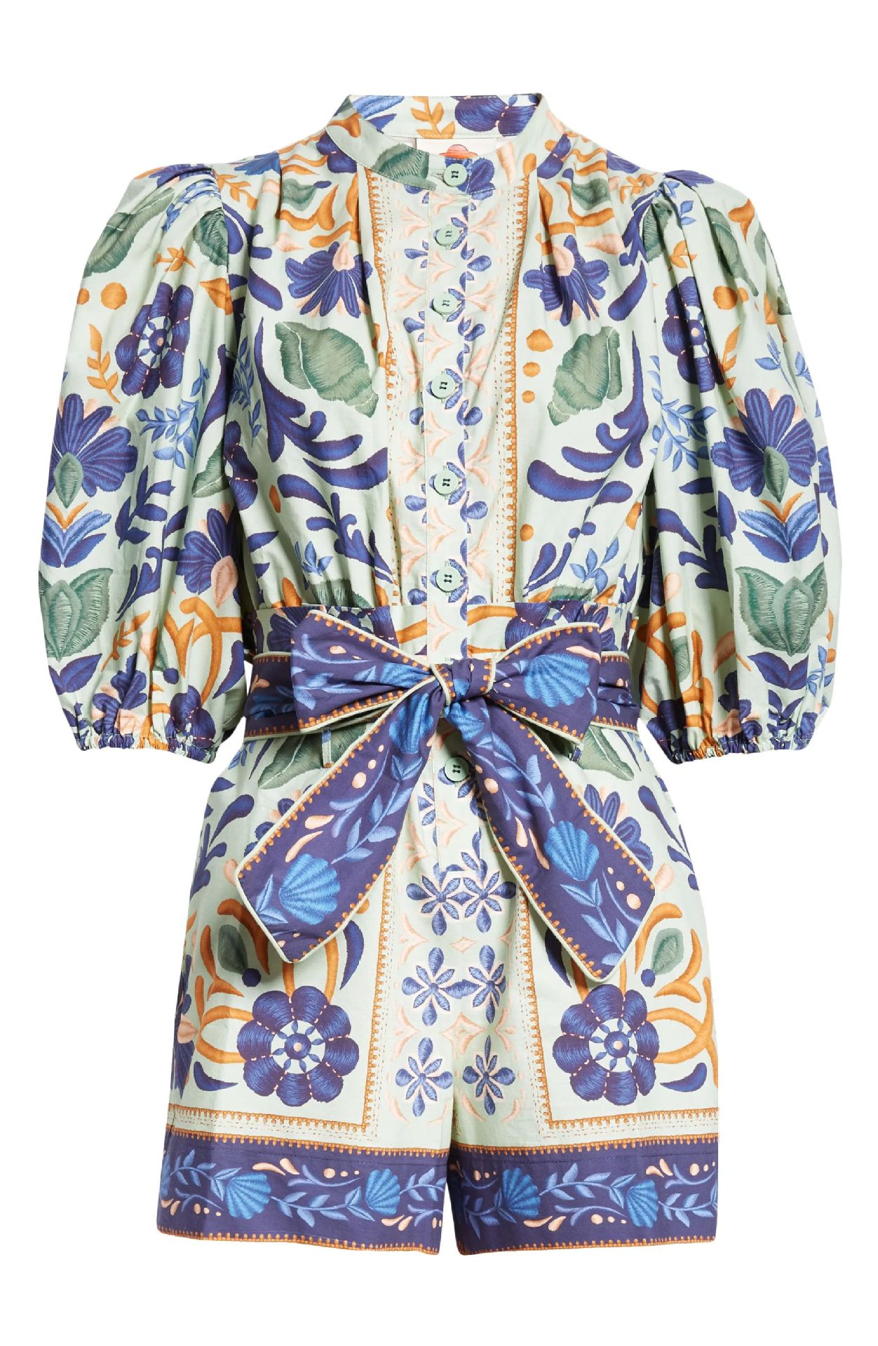 Flower Pattern Spring&Summer Season Women's Holiday Banquet Travel Jumpsuit Streetwear Flower Shorts Rompers