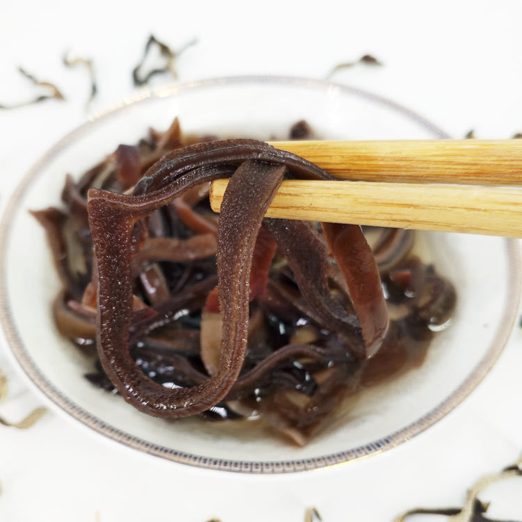 Dried Black Fungus Shredded Wood Ear Mu Er Auricularia for Hot Pot and Stir Fry Small Pack quality and texture
